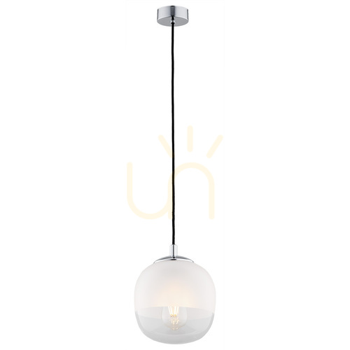 Prüfen Pendelleuchte ARGON BALTIMORE Opal matt Transparent Chrom E27 4676