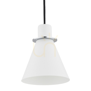 Pendelleuchte ARGON BEVERLY Weiß Chrom E27 4681 small 2