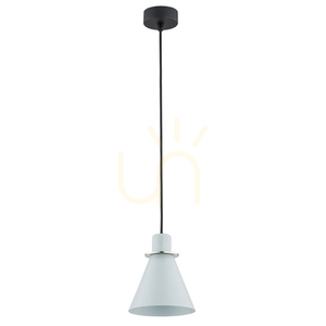 Pendelleuchte ARGON Beverly mattblau verchromt E27 4683 small 1