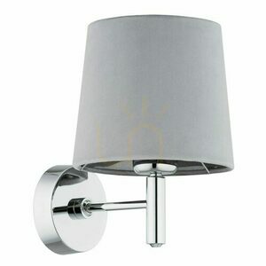Wandleuchte ARGON Bolzano Plus dunkelgrau chrom E27 4725 small 3