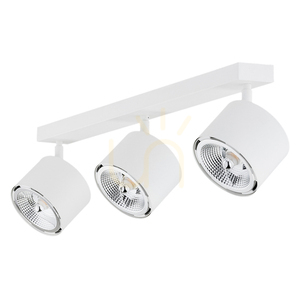 Plafond Argon CLEVLAND 3-flammig Weiß GU10 6100 BZ small 1