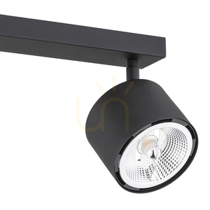 Plafondleuchte ARGON Clevland 2-flammig Schwarz GU10 1032 BZ small 1