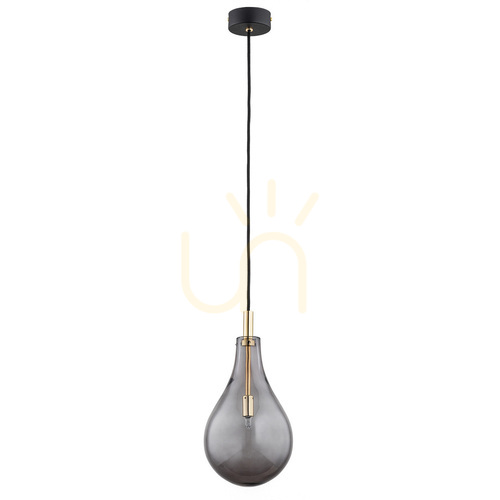 Prüfen Pendelleuchte ARGON OAKLAND rauchglas schwarz G9 SKU 4716