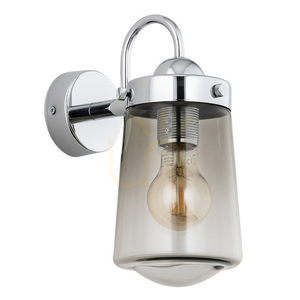 Wandleuchte Argon Pasadena rauch chrom E27 IP44 4718 small 2