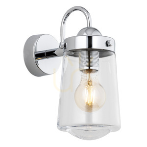 Wandleuchte ARGON PASADENA transparent Chrom E27 IP44 4719 small 0