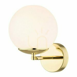 Wandleuchte ARGON SATELITE PLUS Opal-Matt Messing 4744 small 1