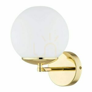 Wandleuchte ARGON SATELITE PLUS Opal-Matt Messing 4744 small 3