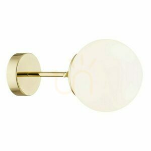 Wandleuchte ARGON SATELITE PLUS Opal-Matt Messing 4744 small 5