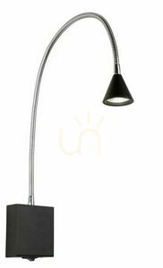 Wandleuchte Lucide BUDDY LED Schwarz 3W 4000K 18293/03/30 small 0