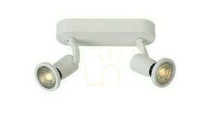LED Deckenstrahler Lucide Jaster weiß Metall GU10 2-flammig 11903/10/31 small 5