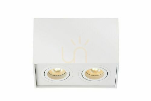 Prüfen Downlight Lucide TUBE LED 2-flammig weiß GU10 CCT 22953/02/31