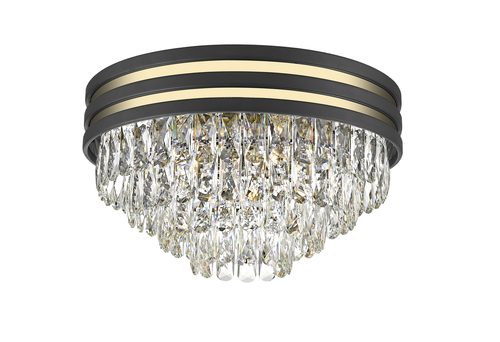 Prüfen Deckenleuchte Zuma Line Naica gold&schwarz/Gold&Black (C0525)