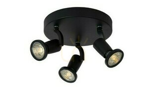 Strahler Lucide Jaster LED Deckenstrahler schwarz 3-flammig GU10 11903/15/30 small 5