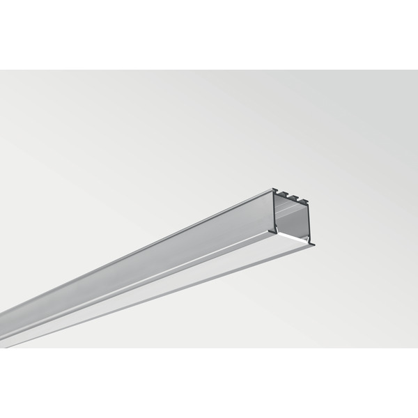Anzeige LED LOKOM Aluminiumprofil schwarz eloxiert 2m Unterputzmontage LED LOKOM Aluminiumprofil schwarz eloxiert 2m Unterputzmontage