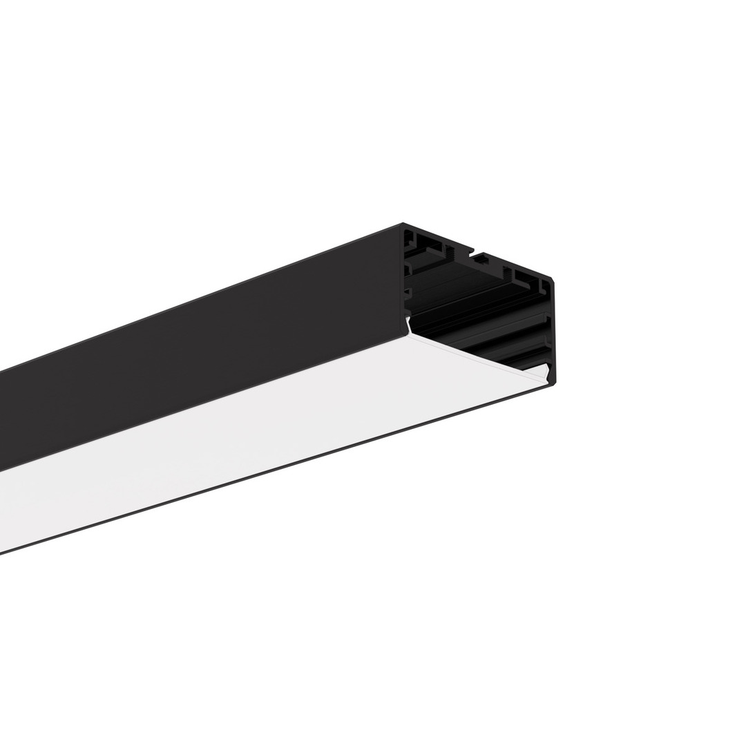 LED široký profil LIPOD-50 Čierne eloxované e6-k7 1m