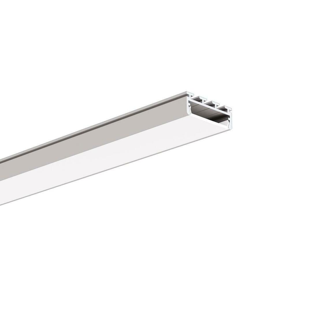 LED GIZA Aluminiumprofil Silber eloxiert 1m