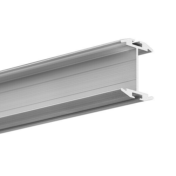 Decken-LED-Profil GIZA-DUO-LL Silber eloxiert e6-k1 1m