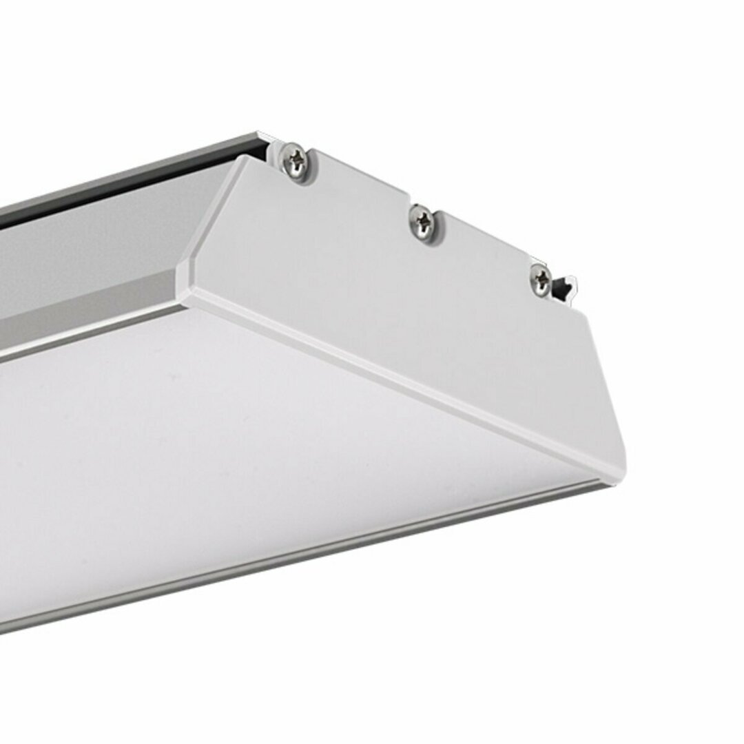 Anzeige OMODO-100 breites LED-Einbauprofil Silber eloxiert 2m OMODO-100 breites LED-Einbauprofil Silber eloxiert 2m