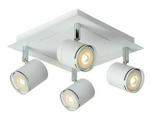 Strahler Lucide Rilou 4-flammig weiß Metall GU10 26994/20/31 small 0
