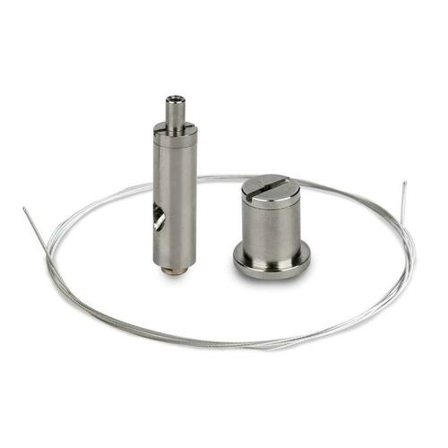 Prüfen Montageset RD-1 glänzend silber