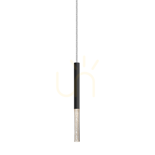Prüfen Zuma Line ONE P0461-01E-P7P7 LED-Pendelleuchte, mattschwarz, 5 W, 3000 K