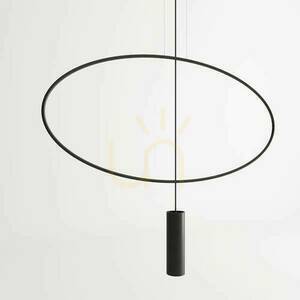 Pendelleuchte Thoro HOLAR 1 schwarz 81 cm GU10 small 1