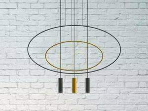 Pendelleuchte Thoro HOLAR 1 schwarz 81 cm GU10 small 3