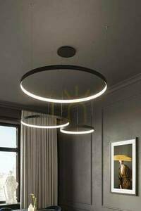 Kronleuchter RIO 78 schwarz 3000K Thoro small 13