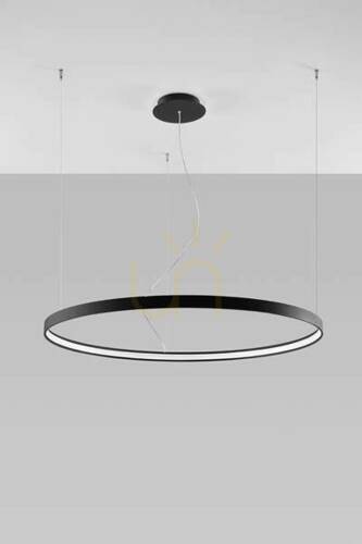Prüfen Kronleuchter RIO 110 schwarz LED 4000K - Thoro