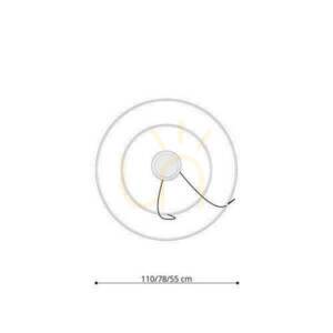 Kronleuchter RIO 2 55/78 schwarz 3000K Thoro small 6