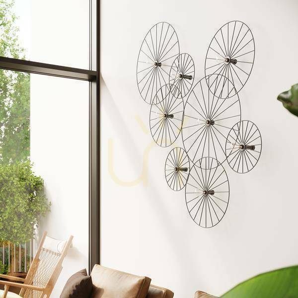 Aussicht Wandleuchte / Deckenleuchte SIRKEL 45 schwarz Thoro Wandleuchte / Deckenleuchte SIRKEL 45 schwarz Thoro