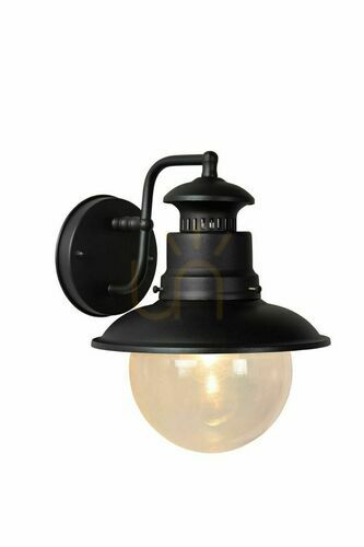 Prüfen Außenwandleuchte Lucide FIGO Schwarz Aluminium E27 IP44 11811/01/30