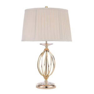 Aegean 1 Light Tischlampe - Elstead aus poliertem Messing small 0