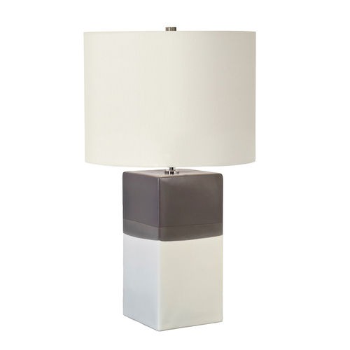 Prüfen Alba 1 Light Tischlampe - Creme Elstead