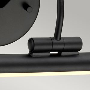 Alton 1 Light Large LED Bilderleuchte - Schwarz Elstead small 2