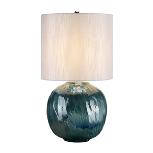 Blue Globe 1 Light Tischleuchte Elstead small 0