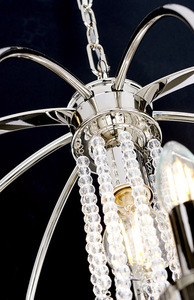 Cassie 4-Licht-Kronleuchter Elstead small 3