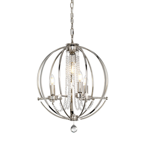 Cassie 4-Licht-Kronleuchter Elstead small 0