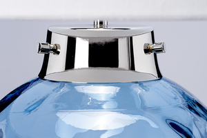 Kara Tischlampe - Blau Elstead small 2