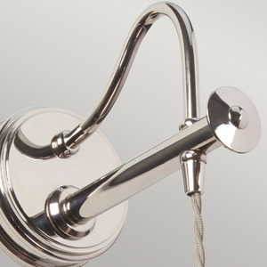 Douille 1 Light Wandleuchte - Poliertes Nickel Elstead small 1