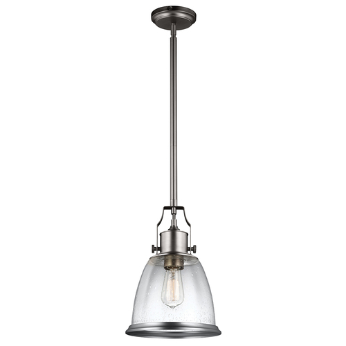 Prüfen Hobson 1 leichte Pendelleuchte Medium Satin Nickel Elstead