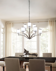 Prospect Park 9-Licht-Kronleuchter Elstead small 1