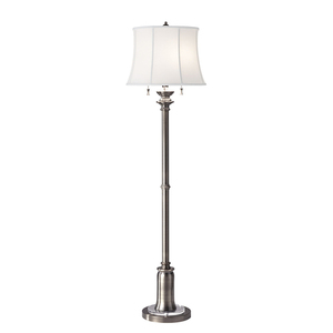 Stateroom 2 Light Stehlampe - Antik Nickel Elstead small 0