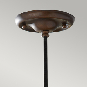 Urban Renewal 1 Light Pendelleuchte – Astral Bronze Elstead small 1