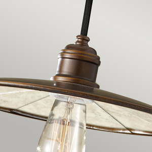 Urban Renewal 1 Light Pendelleuchte – Astral Bronze Elstead small 3