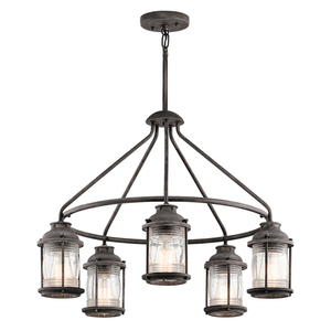 Ashland Bay 5-Licht-Kronleuchter für den Außenbereich Elstead small 0