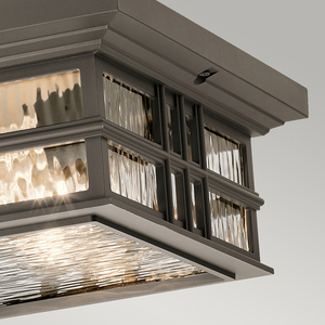 Beacon Square 2 Light Flush Mount Elstead small 1