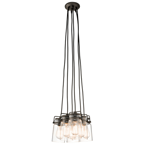 Prüfen Brinley 6 Licht Pendelleuchte - Olde Bronze Elstead
