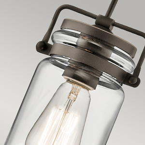 Brinley 1 Licht Mini Pendelleuchte - Olde Bronze Elstead small 2