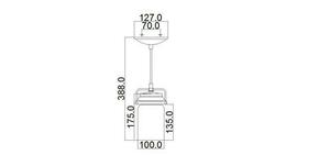 Brinley 1 Licht Mini Pendelleuchte - Olde Bronze Elstead small 4